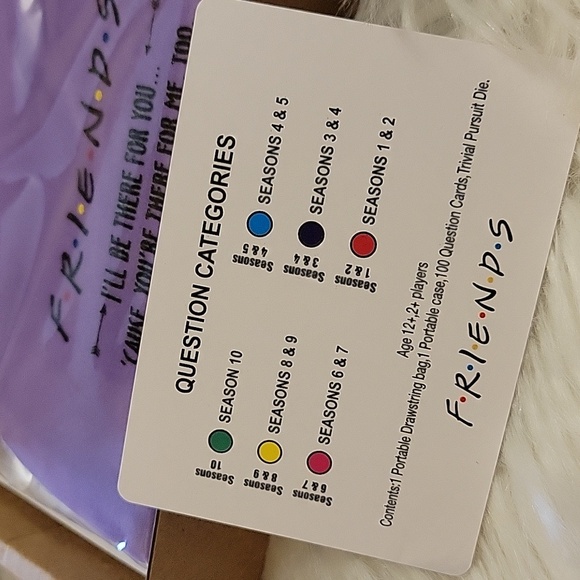 Friends the Television Series Quiz with a Twist Game - Picture 4 of 6